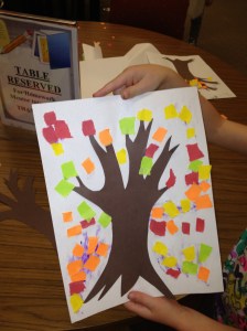 Torn Paper Tree by Sarah