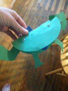 Paper Frog by Lily