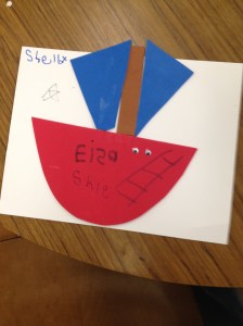 Foam Shape Boat by Shelby