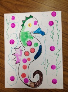 Seahorse by Addie